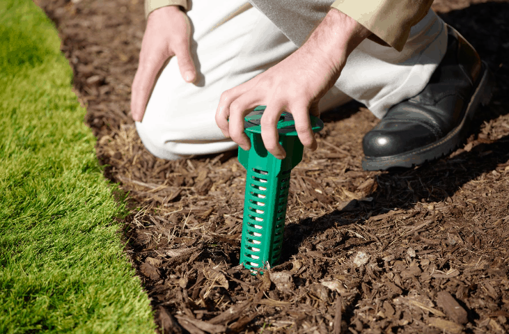 Professional soil treatment for pre-construction termite control